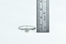 Load image into Gallery viewer, 14K 0.17 Ct Diamond Solitaire Promise Vintage Ring White Gold