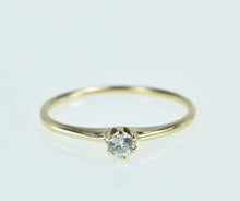 Load image into Gallery viewer, 14K Victorian Old Mine Cut Diamond Engagement Ring Yellow Gold