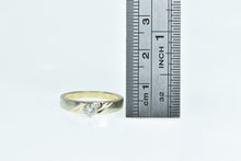 Load image into Gallery viewer, 14K 0.18 Ct Diamond Solitaire Vintage Engagement Ring Yellow Gold
