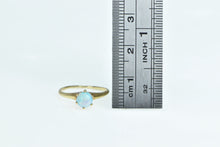Load image into Gallery viewer, 14K Victorian Opal Ornate Classic Statement Ring Yellow Gold