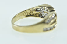 Load image into Gallery viewer, 10K 0.80 Ctw Diamond Braid Twist Band Ring Yellow Gold