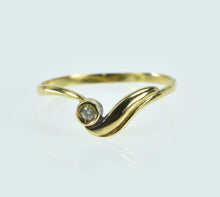 Load image into Gallery viewer, 18K Diamond Ornate Swirl Curve Statement Ring Yellow Gold