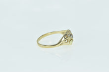 Load image into Gallery viewer, 10K Black Hills Leaf Wavy Diamond Statement Ring Yellow Gold