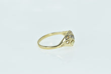 Load image into Gallery viewer, 10K Black Hills Leaf Wavy Diamond Statement Ring Yellow Gold