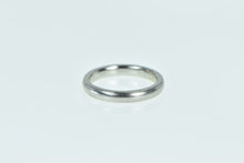 Load image into Gallery viewer, Platinum 2.8mm Vintage Classic Simple Wedding Band Ring