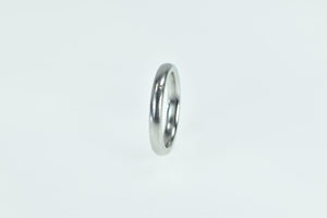 Platinum 2.8mm Vintage Classic Simple Wedding Band Ring