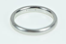 Load image into Gallery viewer, Platinum 2.8mm Vintage Classic Simple Wedding Band Ring