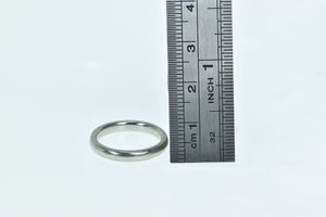 Platinum 2.8mm Vintage Classic Simple Wedding Band Ring