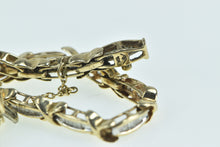 Load image into Gallery viewer, 10K 1.50 Ctw Baguette Diamond Classic Tennis Bracelet 6.75&quot; Yellow Gold