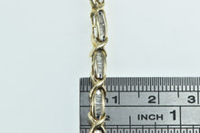 Load image into Gallery viewer, 10K 1.50 Ctw Baguette Diamond Classic Tennis Bracelet 6.75&quot; Yellow Gold