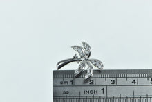 Load image into Gallery viewer, Sterling Silver Palm Tree Vintage Tropical Vintage CZ Pendant