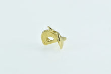 Load image into Gallery viewer, 18K 3D Masquerade Bird Mask Vintage Charm/Pendant Yellow Gold