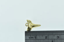 Load image into Gallery viewer, 18K 3D Masquerade Bird Mask Vintage Charm/Pendant Yellow Gold