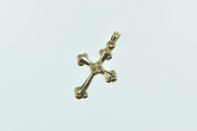 Load image into Gallery viewer, 14K Cross Christian Faith Symbol Religious Pendant Yellow Gold