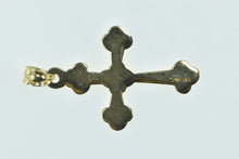 Load image into Gallery viewer, 14K Cross Christian Faith Symbol Religious Pendant Yellow Gold