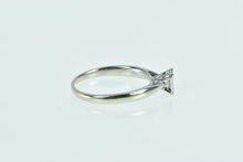 Load image into Gallery viewer, 14K 0.20 Ct Princess Diamond Promise Engagement Ring White Gold