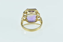 Load image into Gallery viewer, 10K Emerald Cut Ametrine Vintage Statement Ring Yellow Gold