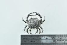 Load image into Gallery viewer, Sterling Silver Crab Cancer Astrology Zodiac Star Sign Pin/Brooch