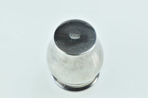 Sterling Silver 1" Mini Salt Pepper Shaker Vintage