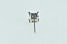 Load image into Gallery viewer, 10K Single Squared Diamond Vintage Stud Earring White Gold