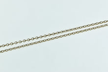 Load image into Gallery viewer, 10K 1.6mm Cable Link Vintage Classic Chain Necklace 16.75&quot; Yellow Gold
