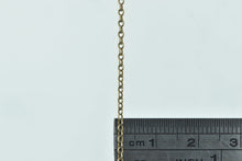 Load image into Gallery viewer, 10K 1.6mm Cable Link Vintage Classic Chain Necklace 16.75&quot; Yellow Gold