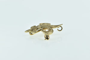 14K Fleur De Lis Symbol Ornate Watch Hanger Pin/Brooch Yellow Gold