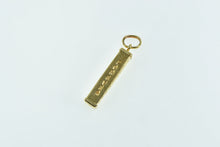 Load image into Gallery viewer, 14K Today Tomorrow Yesterday Forever Love Pendant Yellow Gold