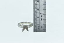 Load image into Gallery viewer, 14K 0.42 Ctw Diamond Engagement Setting Ring White Gold