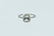 Load image into Gallery viewer, 14K 0.33 Ctw Diamond Basket Engagement Setting Ring White Gold