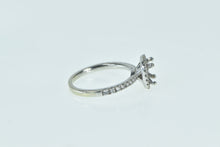 Load image into Gallery viewer, 14K 0.33 Ctw Diamond Basket Engagement Setting Ring White Gold