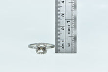 Load image into Gallery viewer, 14K 0.33 Ctw Diamond Basket Engagement Setting Ring White Gold