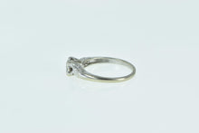 Load image into Gallery viewer, 14K 1940&#39;s Diamond Classic Promise Engagement Ring White Gold