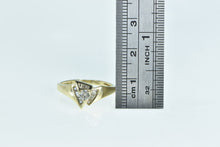 Load image into Gallery viewer, 14K 0.35 Ctw Diamond Baguette Halo Engagement Ring Yellow Gold