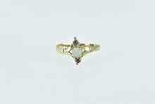 Load image into Gallery viewer, 14K Opal Sapphire Vintage Classic Statement Ring Yellow Gold