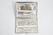 Load image into Gallery viewer, Sterling Silver Borobudur Buddhist Temple Indonesia Cigarette Case