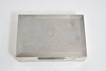 Load image into Gallery viewer, Sterling Silver Centennial Yule Family Crest Wood Lined Box