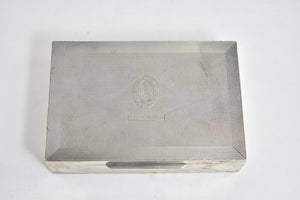 Sterling Silver Centennial Yule Family Crest Wood Lined Box