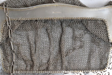 Load image into Gallery viewer, Sterling Silver Ornate Scroll Design Snake Mesh Purse Hand Bag