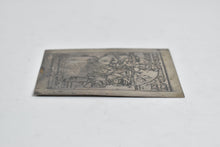 Load image into Gallery viewer, Sterling Silver Christmas Card Rockwell Saturday Evening Post