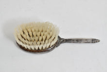 Load image into Gallery viewer, Sterling Silver Victorian Monogram Oval Hair Brush