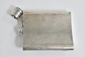 Sterling Silver Swaine Brigg London Monogram Flask