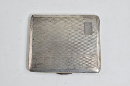 Sterling Silver 1940 Benjamin Barling & Sons Cigarette Case