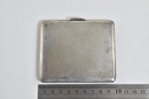 Sterling Silver 1940 Benjamin Barling & Sons Cigarette Case
