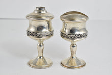 Load image into Gallery viewer, Sterling Silver Condiment Pot Cruet Set Antique