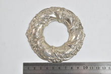 Load image into Gallery viewer, Sterling Silver Gorham 1989 Wreath Archive Christmas Ornament