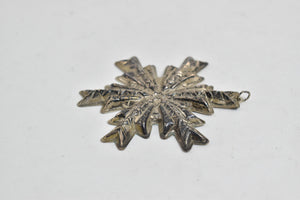 Sterling Silver 1978 Gorham Christmas Snow Flake Ornament