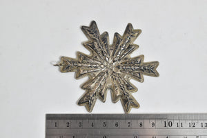 Sterling Silver 1978 Gorham Christmas Snow Flake Ornament