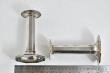 Load image into Gallery viewer, Sterling Silver Rand &amp; Crane Set of Candle Sticks (2x)