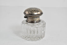 Load image into Gallery viewer, Sterling Silver 1894 Gorham Monogram Lidded Inkwell